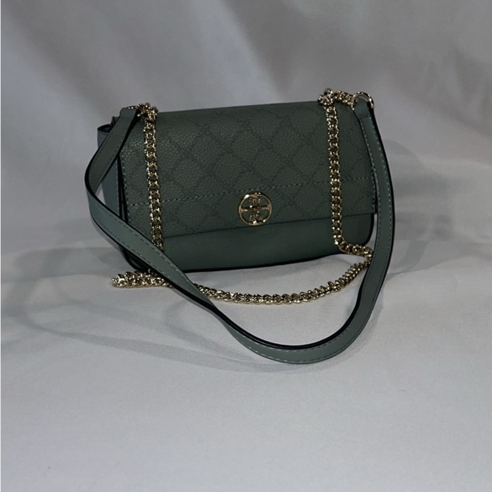 Elegant Green Chain Strap Women's Bag